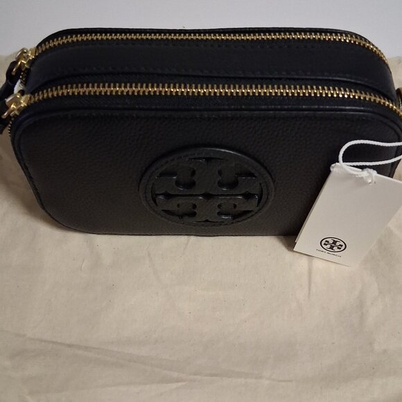 Tory Burch Miller Mini Crossbody Bag – Black | New - Picture 2 of 5